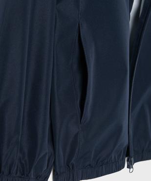 Blouson à capuche imperméable léger garçon vue4 - GEMO 4G GARCON - GEMO