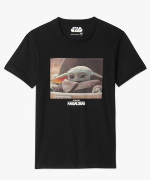 Tee-shirt homme imprimé Mandalorian - Star Wars vue4 - THE MANDALORIAN - GEMO