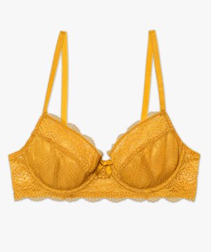 Soutien-gorge femme forme corbeille à armatures vue4 - GEMO(HOMWR FEM) - GEMO