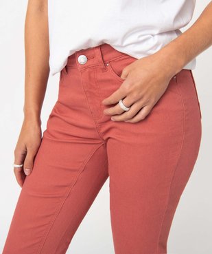 Pantalon femme coupe Slim taille normale vue2 - GEMO 4G FEMME - GEMO