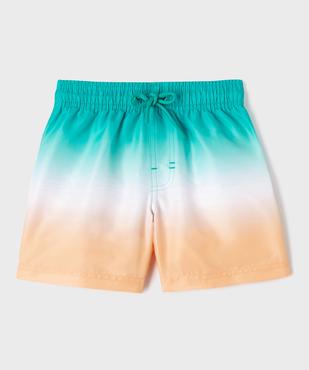 Short de surf coloris dégradé garçon vue1 - GEMO (ENFANT) - GEMO