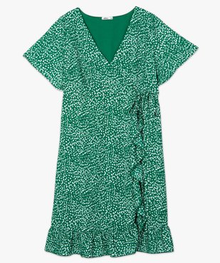 Robe de grossesse imprimée forme portefeuille vue4 - GEMO (MATER) - GEMO