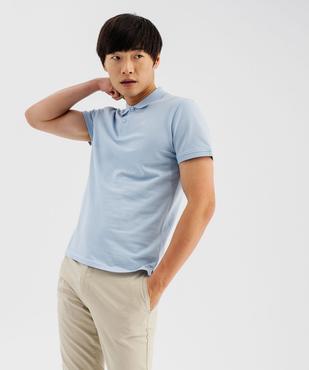 Polo à manches courtes en maille piquée homme vue6 - GEMO 4G HOMME - GEMO