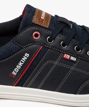 Tennis homme bi-matières à lacets - Redskins vue6 - REDSKINS - GEMO