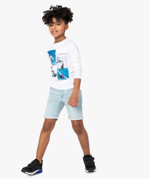 Tee-shirt garçon à motifs sportifs – Lulu Castagnette vue4 - LULUCASTAGNETTE - GEMO