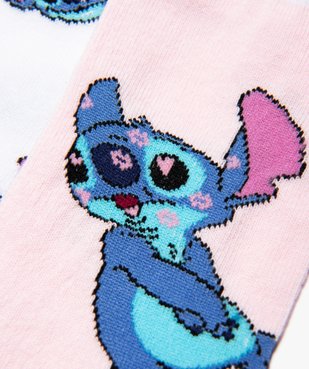 Chaussettes fille ultra courtes avec motif Stitch (lot de 3) - Disney vue2 - LILO & STITCH - GEMO
