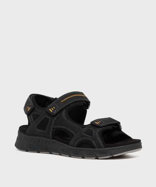 Sandales look sportif à scratch homme - Redlife vue2 - RELIFE - GEMO