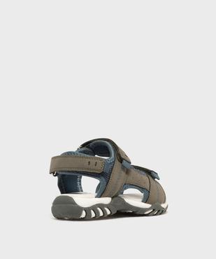 Sandales sportswear à triple scratch garçon - 5 Miles vue4 - 5 MILES - GEMO