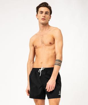 Short de bain uni homme vue1 - GEMO (PLAGE) - GEMO