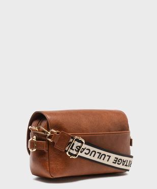 Sac besace esprit vintage femme - LuluCastagnette vue2 - LULU CASTAGNETT - GEMO