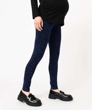 Leggings de grossesse à motifs tachetés vue2 - GEMO (MATER) - GEMO
