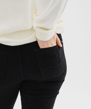 Pantacourt droit en denim stretch femme grande taille vue2 - GEMO (G TAILLE) - GEMO