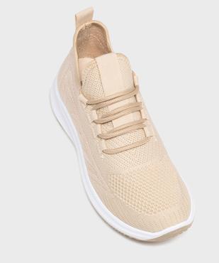 Baskets basses running en mesh à lacets femme - Valentina Baldano vue5 - VALENTINA BALDA - GEMO