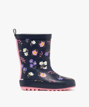 Bottes de pluie fille en caoutchouc fourrées et à motifs vue1 - LOVELY WINGS - GEMO