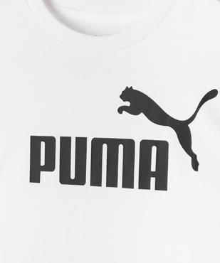 Tee-shirt manches courtes avec logo poitrine fille - Puma vue3 - PUMA - GEMO