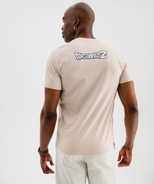 Tee-shirt manches courtes avec motif manga homme - Dragon ball Z vue3 - DRAGON BALL Z - GEMO