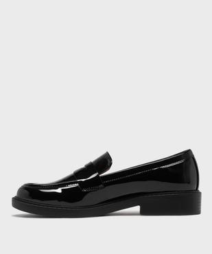 Mocassins vernis avec large talon femme - Follow Me vue3 - FOLLOW ME - GEMO