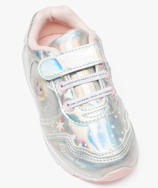 Baskets fille nacrées à semelle lumineuse – La Reine des Neiges vue5 - REINE DES NEIGE - GEMO