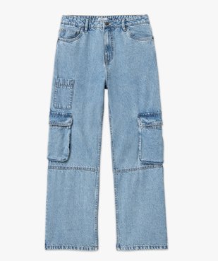 Jean wide legs cargo taille haute femme - Camps United vue4 - CAMPS UNITED - GEMO