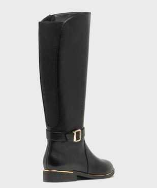 Bottes avec bride cheville et élastique sur la tige femme - Valentina Baldano vue4 - VALENTINA BALDA - GEMO