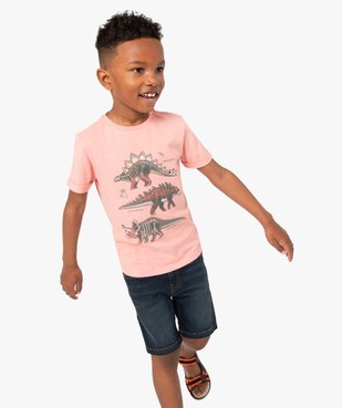 Tee-shirt garçon motifs dinosaures animés vue5 - GEMO (ENFANT) - GEMO
