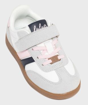 Baskets multicolores fermeture scratch fille - LuluCastagnette vue5 - LULUCASTAGNETTE - GEMO
