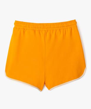Short de sport avec taille élastique fille - Camps United vue3 - CAMPS GEMO FOR GOOD - GEMO