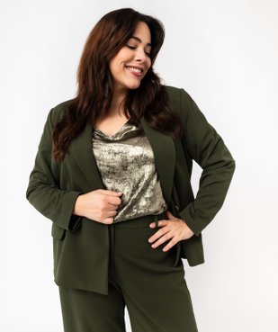 Veste de costume femme grande taille vue7 - GEMO (G TAILLE) - GEMO