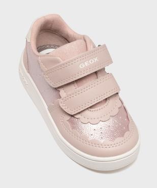 Baskets basses scintillante bébé fille - Geox vue5 - GEOX - GEMO