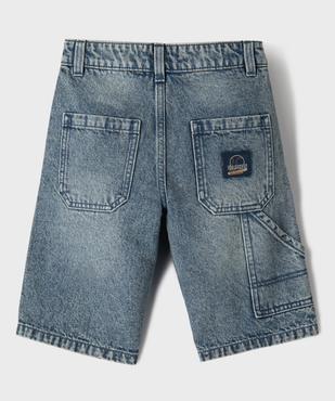 Short en jean coupe skater garçon - Camps United vue3 - CAMPS US - GEMO