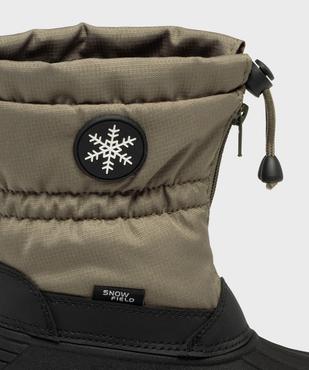 Après-ski fourrés chauds et imperméables garçon vue6 - BUGGY - GEMO