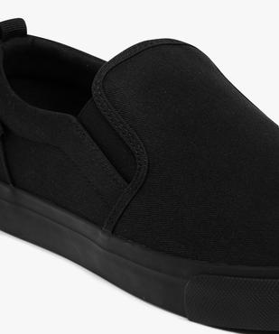 Baskets en toile à enfiler style slippers homme - Urban Steps vue6 - URBAN STEPS - GEMO