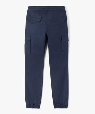 Pantalon cargo ajustable uni garçon vue3 - GEMO 4G GARCON - GEMO