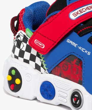 Baskets garçon running à semelle épaisse fantaisie - Skechers vue6 - SKECHERS - GEMO