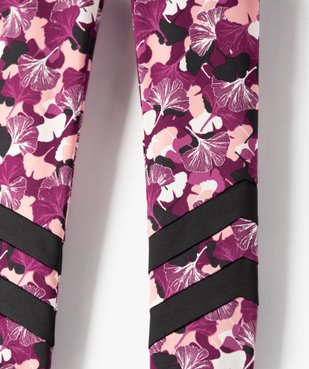 Leggings fille pour le sport avec ceinture élastiquée vue2 - GEMO (ENFANT) - GEMO