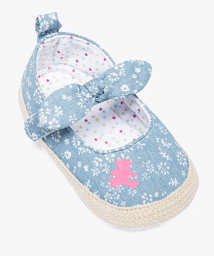 Babies en textile et semelle de corde - Lulu Castagnette vue5 - LULUCASTAGNETTE - GEMO