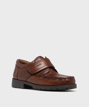 Chaussures bateau homme confort dessus cuir uni vue9 - PIERRE CARDIN CONFORT - GEMO