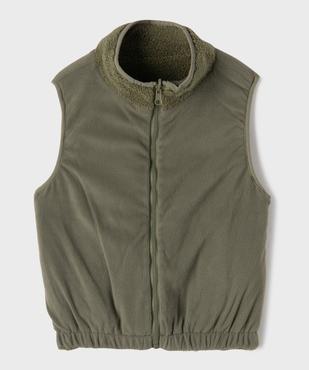 Blouson 2-en-1 avec veste polaire sans manches amovible garçon vue3 - GEMO 4G GARCON - GEMO