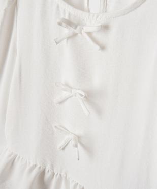 Blouse col rond fille vue2 - GEMO (ENFANT) - GEMO