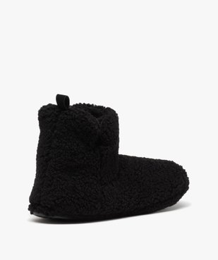 Chaussons homme boots unis en textile sherpa vue4 - GEMO(HOMWR HOM) - GEMO