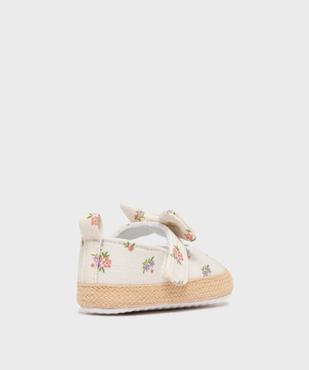 Chaussons de naissance ballerines fleuries à fleurs bébé fille  vue10 - LITTLE LOVE GEMO FOR GOOD - GEMO