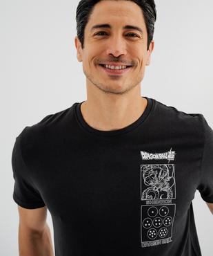 Tee-shirt manches courtes imprimé devant et dos homme - Dragon Ball Super vue2 - DRAGON BALL Z - GEMO