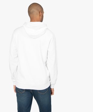 Sweat homme à capuche avec poche kangourou vue3 - GEMO (HOMME) - GEMO
