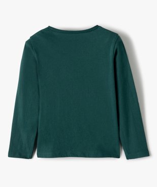 Tee-shirt de Noël fille à manches longues et paillettes vue5 - GEMO (ENFANT) - GEMO
