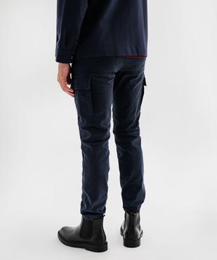 Pantalon cargo Regular coloris unique homme vue3 - GEMO (HOMME) - GEMO