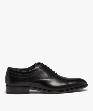 Derbies homme classiques dessus en cuir uni - Taneo vue1 - TANEO - GEMO