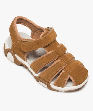 Sandales garçon unies à bout fermé vue5 - Nikesneakers (ENFANT) - Nikesneakers