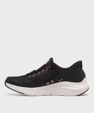 Baskets Slip-ins en toile effet matelassé femme - Skechers  vue3 - SKECHERS - GEMO