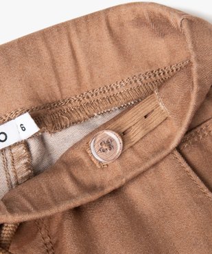 Pantalon cargo résistant garçon vue4 - GEMO (ENFANT) - GEMO