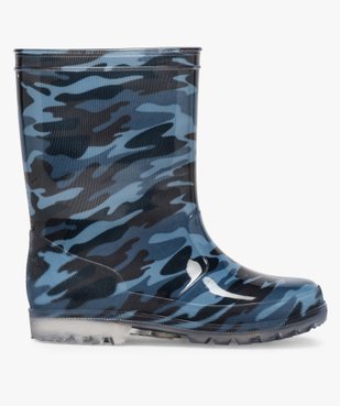 Bottes de pluie garçon motif camouflage vue1 - GEMO (ENFANT) - GEMO